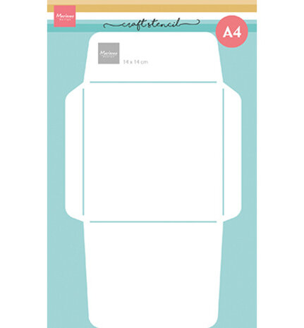 Marianne Design Craft Stencil Envelope 14x14 cm (PS8188)
