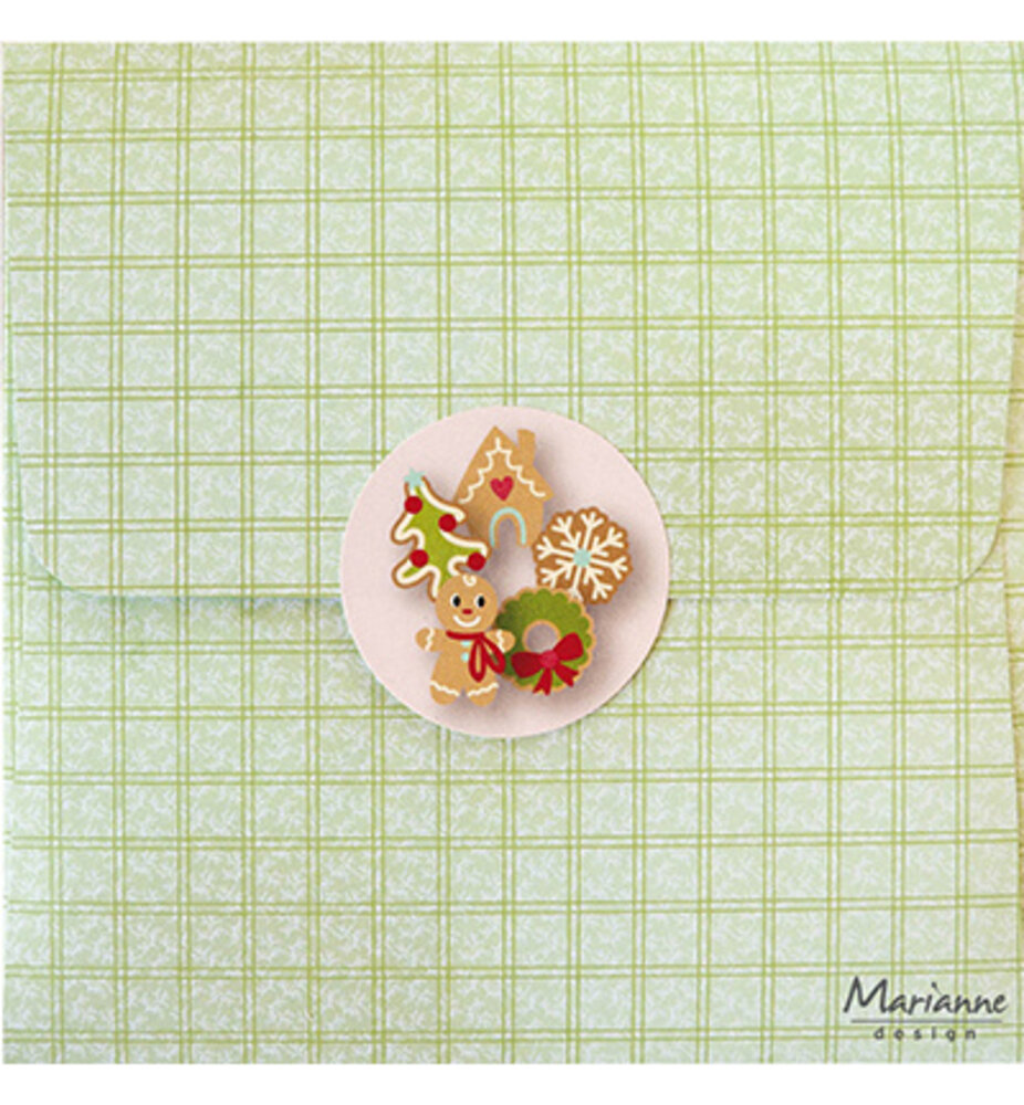 Marianne Design Craft Stencil Envelope 14x14 cm (PS8188)