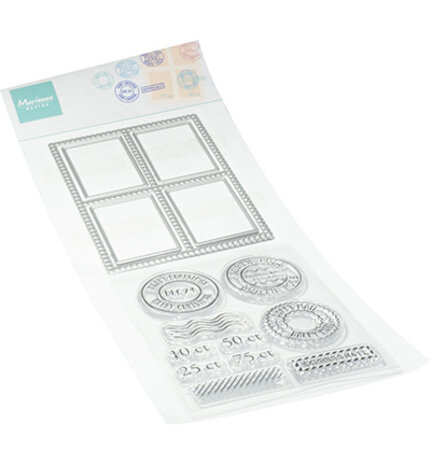 Marianne Design Clear Stamps & Dies Postage (CS1177)