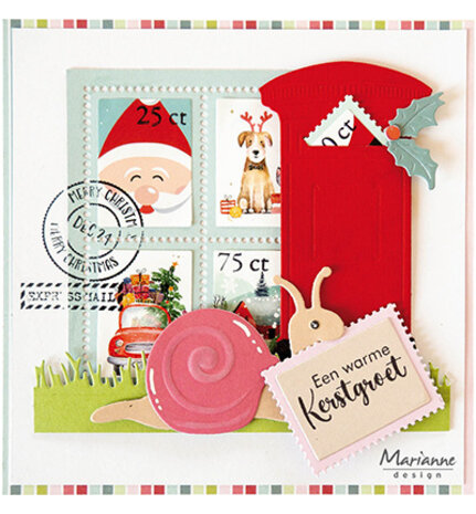 Marianne Design Clear Stamps & Dies Postage (CS1177)