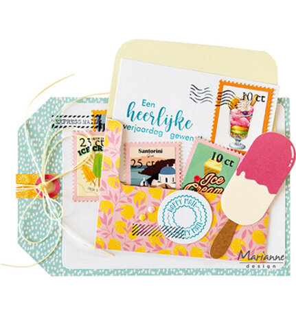 Marianne Design Clear Stamps & Dies Postage (CS1177)