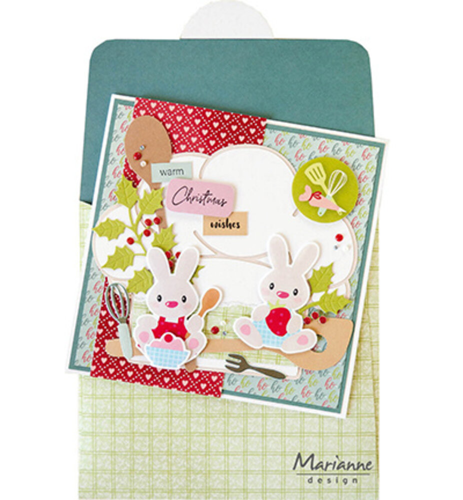 Marianne Design Creatables Holly Sprigs (LR0914) Marianne Design Creatables Holly Sprigs (LR0914)
