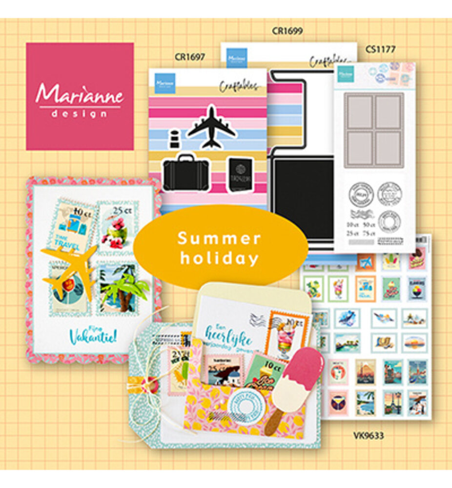 Marianne Design Craftables Travel Essentials (CR1697)