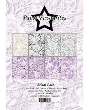 Paper Favourites Bridal Lace A5 Paper Pad (PFA181)