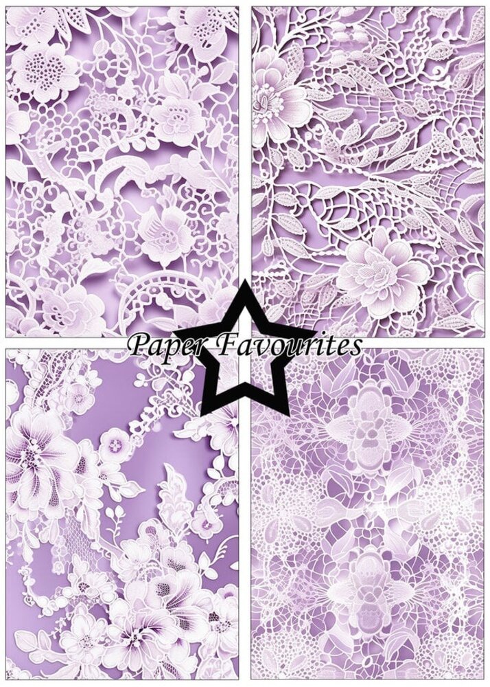 Paper Favourites Bridal Lace A5 Paper Pad (PFA181)