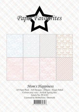 Paper Favourites Mom's Happiness A5 Paper Pad (PFA183)