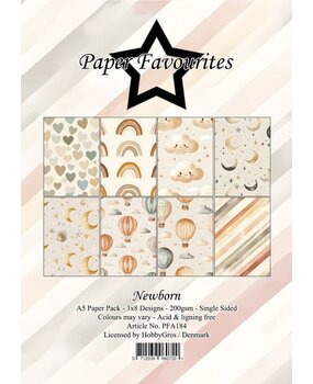 Paper Favourites Newborn A5 Paper Pad (PFA184)