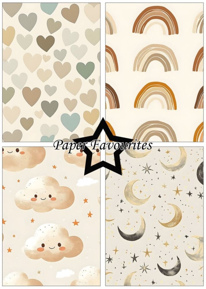 Paper Favourites Newborn A5 Paper Pad (PFA184)