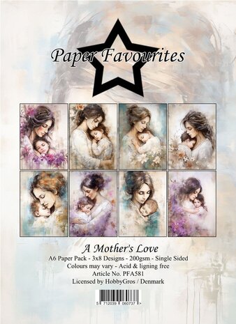Paper Favourites A Mother's Love A6 Paper Pad (PFA581)