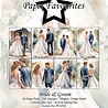 Paper Favourites Bride & Groom A6 Paper Pad (PFA582) Paper Favourites Bride & Groom A6 Paper Pad (PFA582)