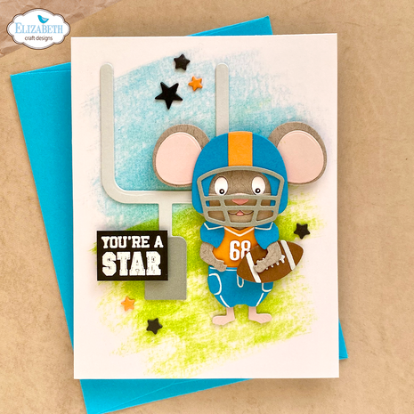 Elizabeth Craft Designs Good Times A5 Clear Stamps Sport Sentiments (CS412) Elizabeth Craft Designs Good Times A5 Clear Stamps Sport Sentiments (CS412)