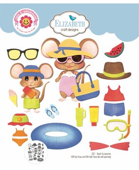 Elizabeth Craft Designs Good Times Dies Beach Accessories (2257) Elizabeth Craft Designs Good Times Dies Beach Accessories (2257)
