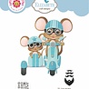 Elizabeth Craft Designs Good Times Dies Scooter with Sidecar (2259) Elizabeth Craft Designs Good Times Dies Scooter with Sidecar (2259)