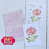Craft & You PRE-ORDER Masking Stencil Rose on the Letters (CYD-SC011) Craft & You PRE-ORDER Masking Stencil Rose on the Letters (CYD-SC011)