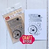 Craft & You PRE-ORDER Clear Stamp Stains on the letter (CS051) Craft & You PRE-ORDER Clear Stamp Stains on the letter (CS051)