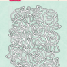 Craft & You PRE-ORDER Dies Flower Background (CW351) Craft & You PRE-ORDER Dies Flower Background (CW351)