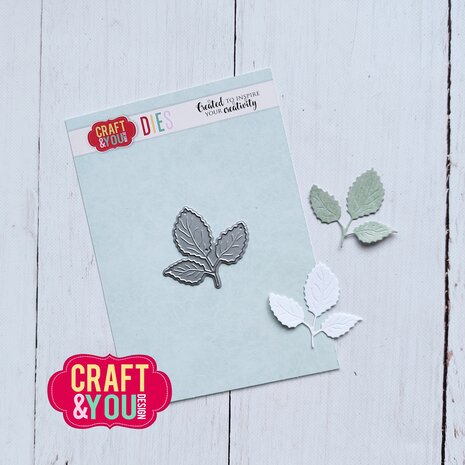 Craft & You Dies Bea's Rose Leaves (CW356) Craft & You Dies Bea's Rose Leaves (CW356)
