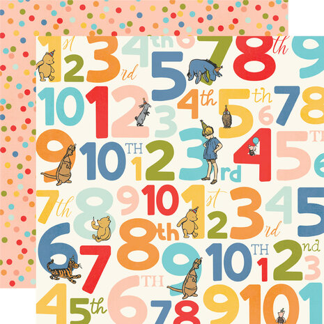 Simple Stories Say Cheese Classic Pooh Birthday 12x12 Inch Collection Kit (24800)