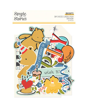 Simple Stories Say Cheese Classic Pooh Birthday Big Bits (24809) Simple Stories Say Cheese Classic Pooh Birthday Big Bits (24809)