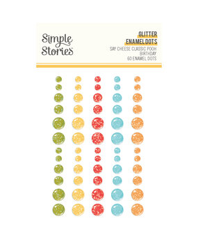 Simple Stories Say Cheese Classic Pooh Birthday Glitter Enamel Dots (24813) Simple Stories Say Cheese Classic Pooh Birthday Glitter Enamel Dots (24813)