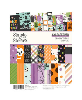 Simple Stories Spooky Things 6x8 Inch Paper Pad (24915)