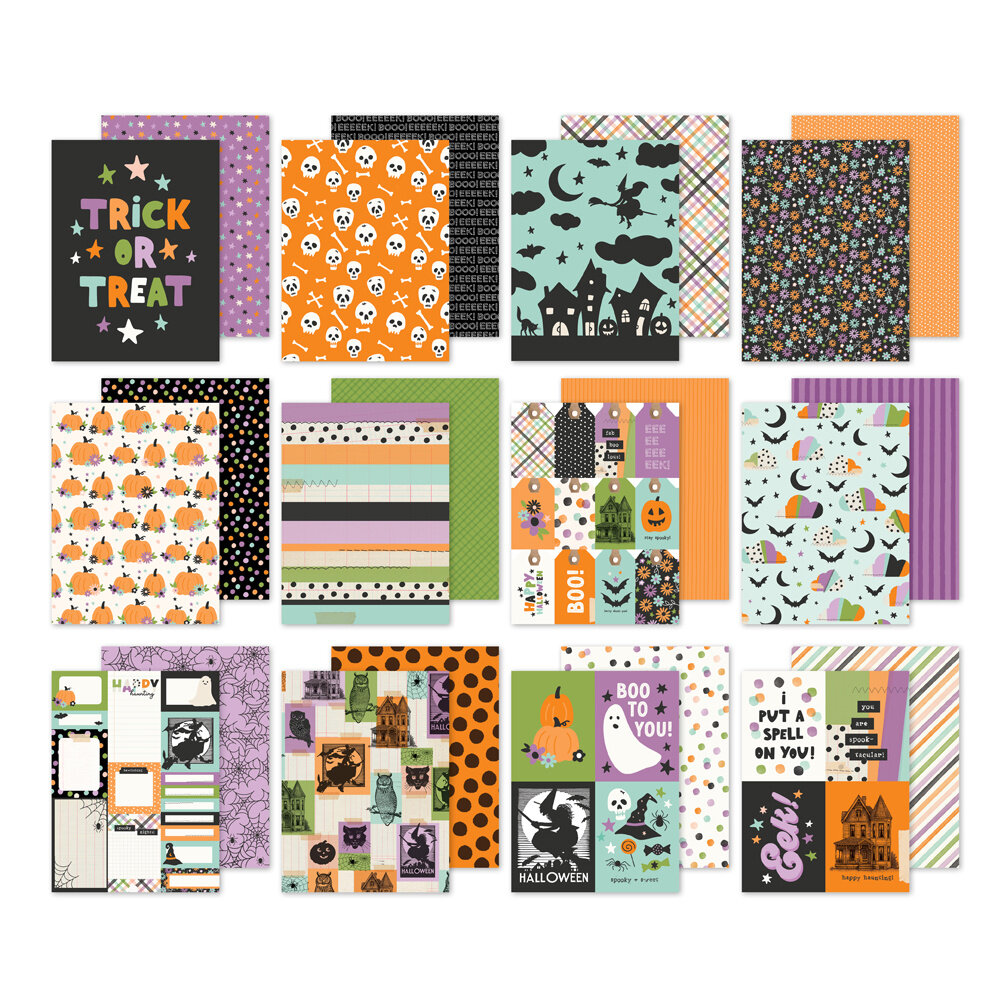 Simple Stories Spooky Things 6x8 Inch Paper Pad (24915)