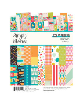 Simple Stories Fun Times 6x8 Inch Paper Pad (25015) Simple Stories Fun Times 6x8 Inch Paper Pad (25015)