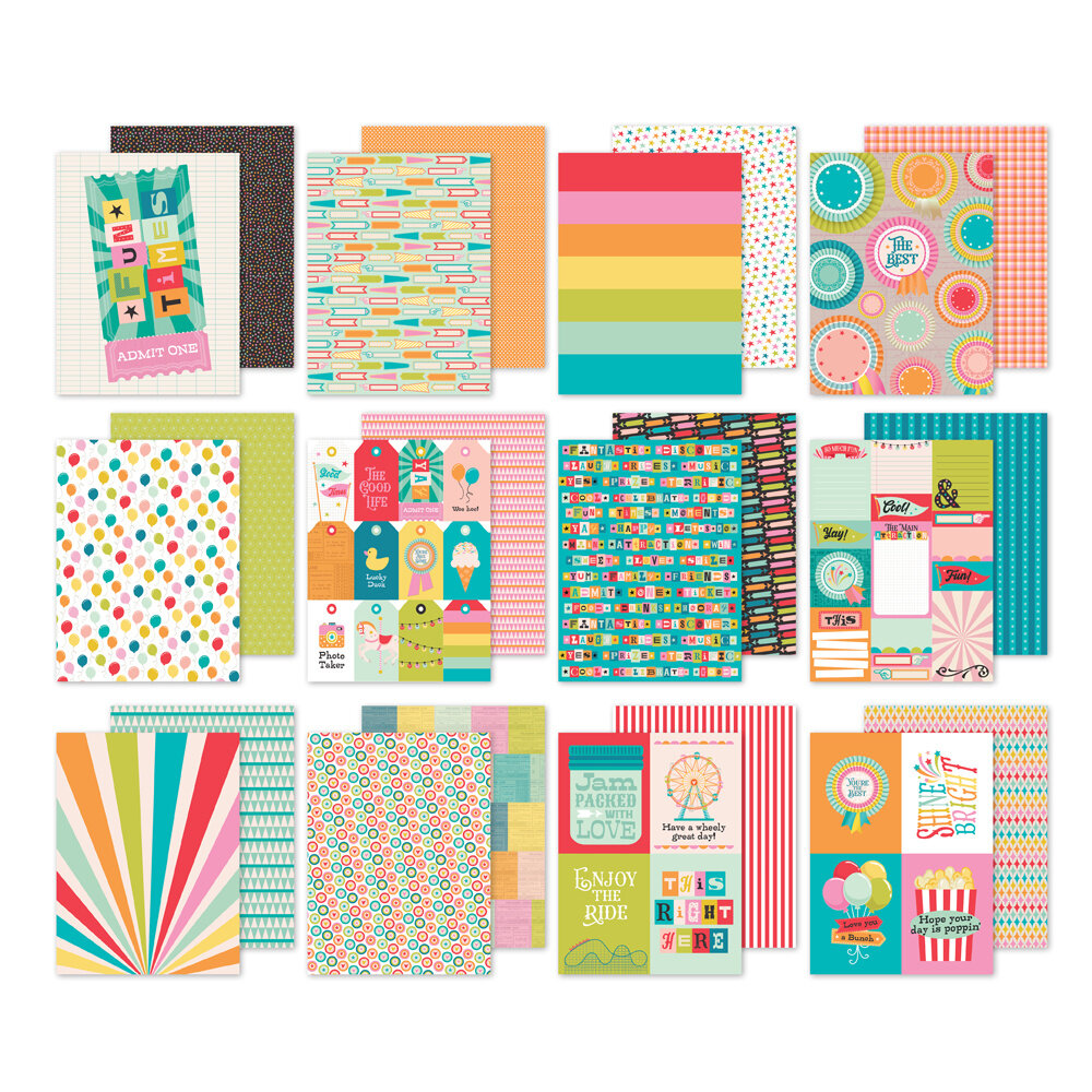 Simple Stories Fun Times 6x8 Inch Paper Pad (25015) Simple Stories Fun Times 6x8 Inch Paper Pad (25015)