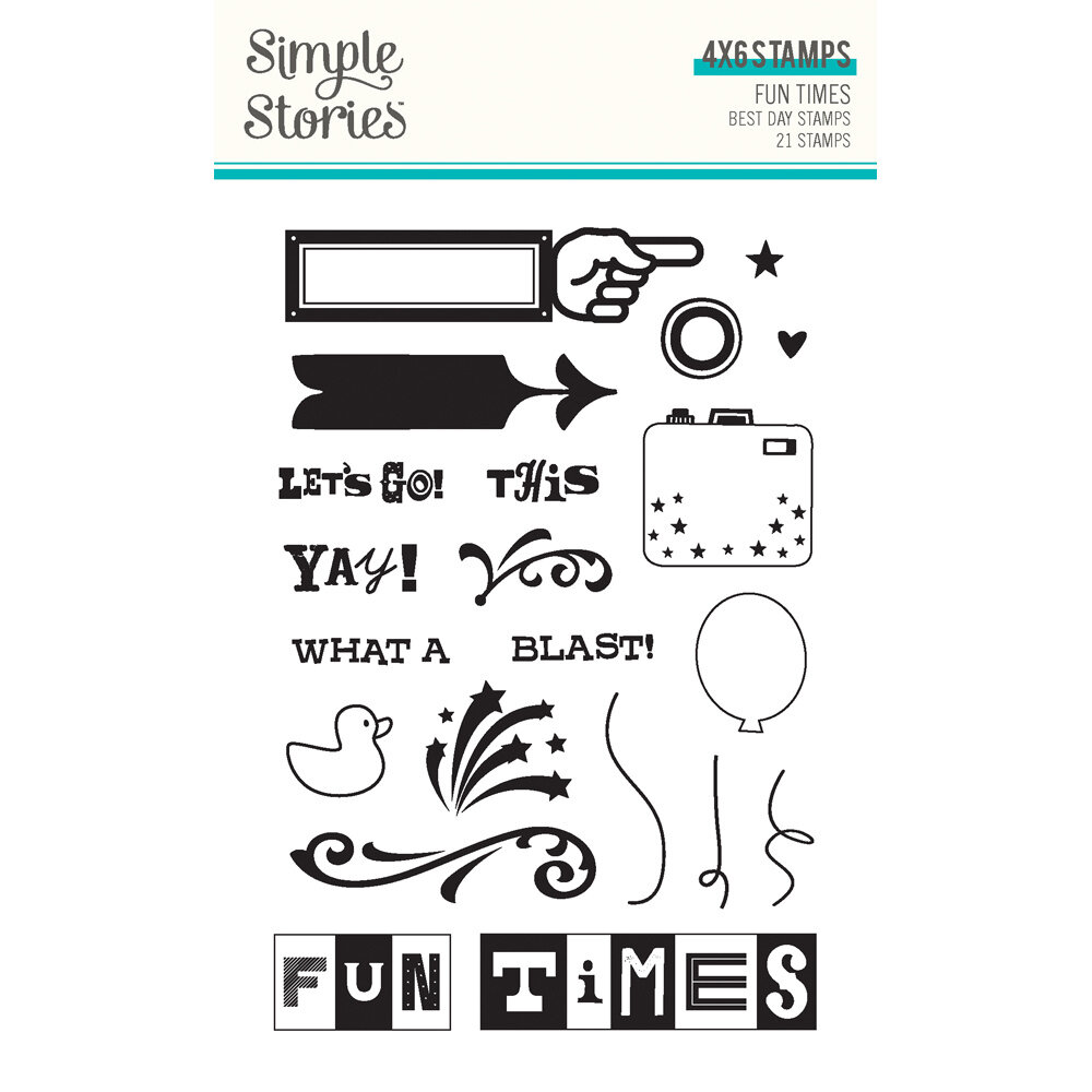 Simple Stories Fun Times Stamps Best Day (25016)