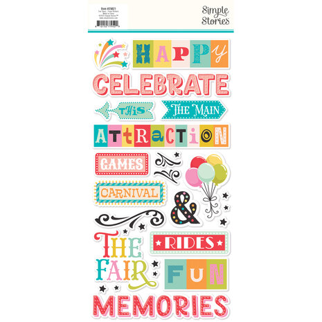 Simple Stories Fun Times Foam Stickers (25021) Simple Stories Fun Times Foam Stickers (25021)