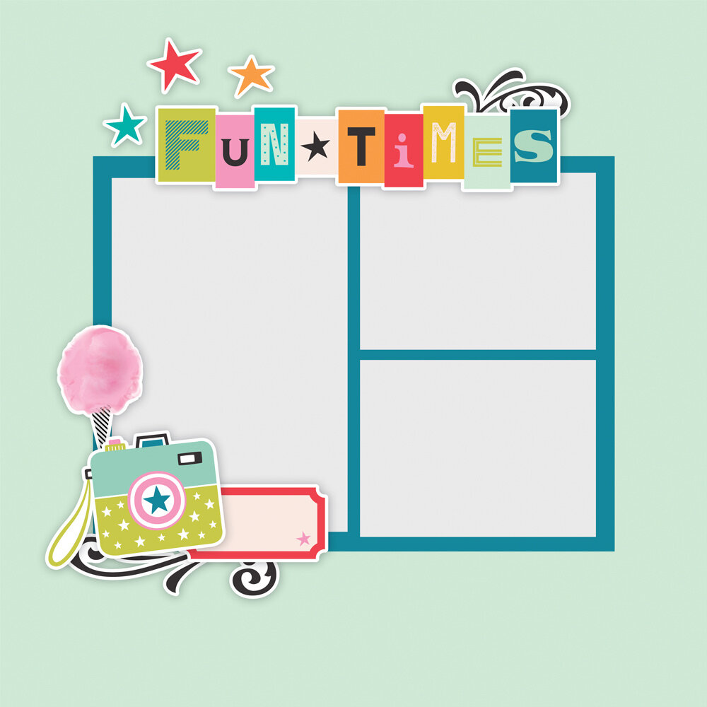 Simple Stories Fun Times Simple Pages Pieces (25024)