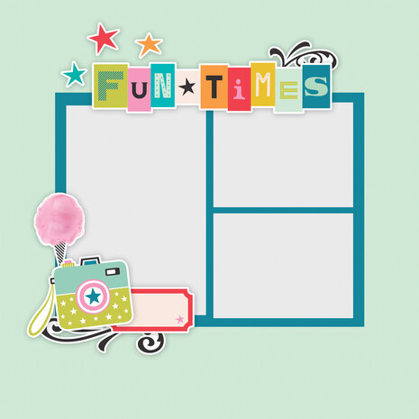 Simple Stories Fun Times Simple Pages Pieces (25024)