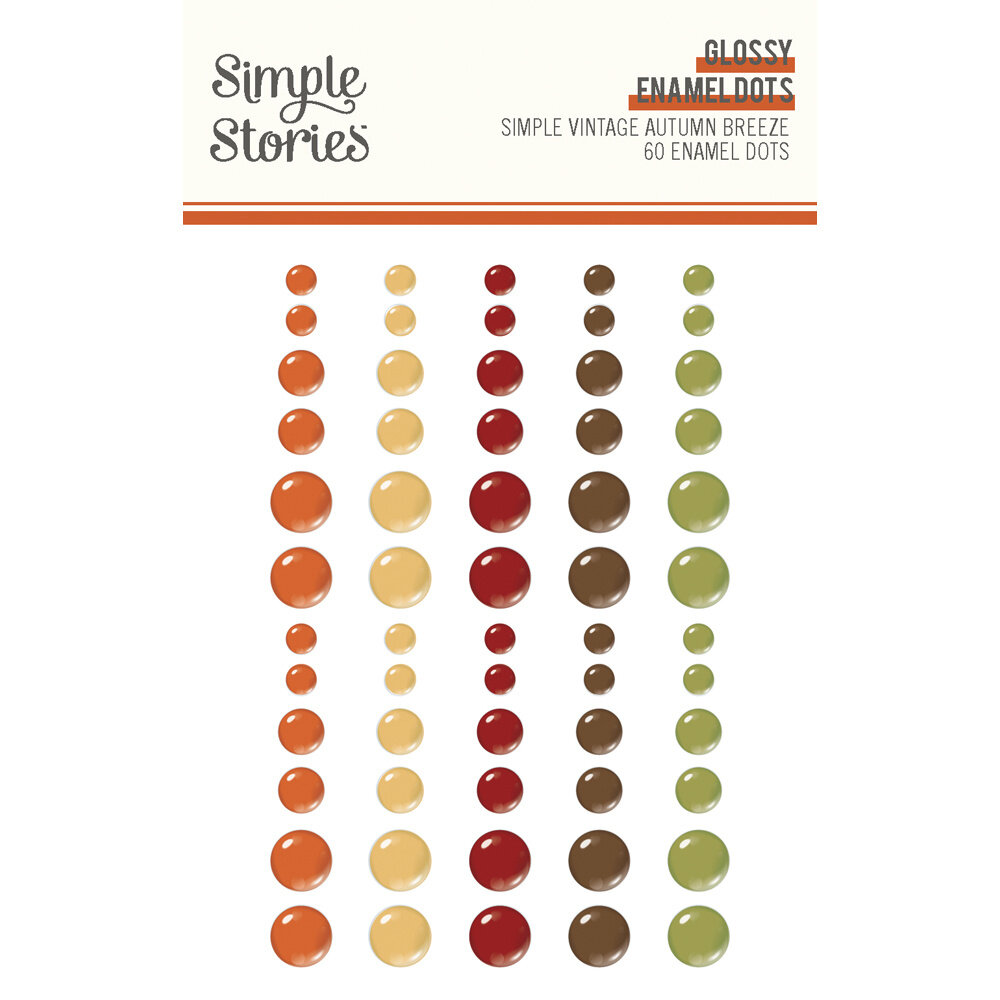 Simple Stories Simple Vintage Autumn Breeze Glossy Enamel (25128) Simple Stories Simple Vintage Autumn Breeze Glossy Enamel (25128)
