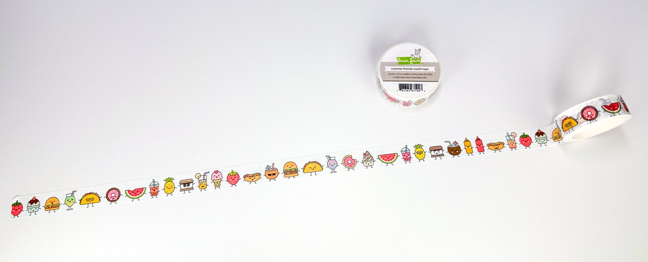 Lawn Fawn Summer Friends Washi Tape (LF3754)