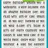 Lawn Fawn Henry's Build-A-Sentiment Birthday Clear Stamps (LF3776) Lawn Fawn Henry's Build-A-Sentiment Birthday Clear Stamps (LF3776)