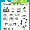 Lawn Fawn Treat Cart Add-On Tacos Clear Stamps (LF3777) Lawn Fawn Treat Cart Add-On Tacos Clear Stamps (LF3777)