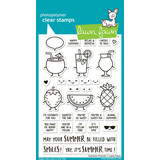 Lawn Fawn Summer Friends Clear Stamps (LF3781)