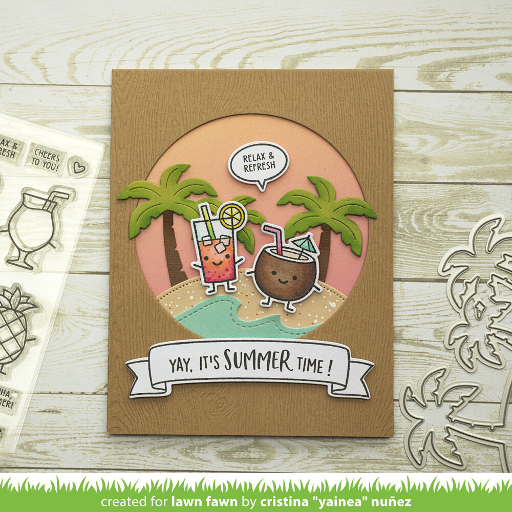 Lawn Fawn Summer Friends Clear Stamps (LF3781) Lawn Fawn Summer Friends Clear Stamps (LF3781)