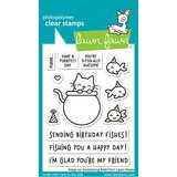 Lawn Fawn Keep on Swimming Add-On Clear Stamps (LF3784)