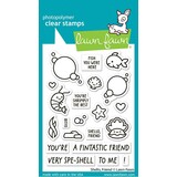 Lawn Fawn Shello Friend Clear Stamps (LF3789)