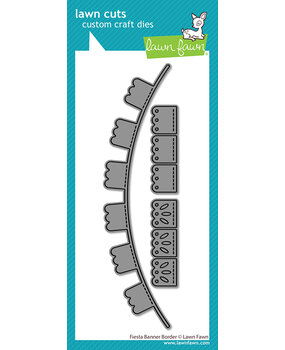 Lawn Fawn Fiesta Banner Border Dies (LF3808)