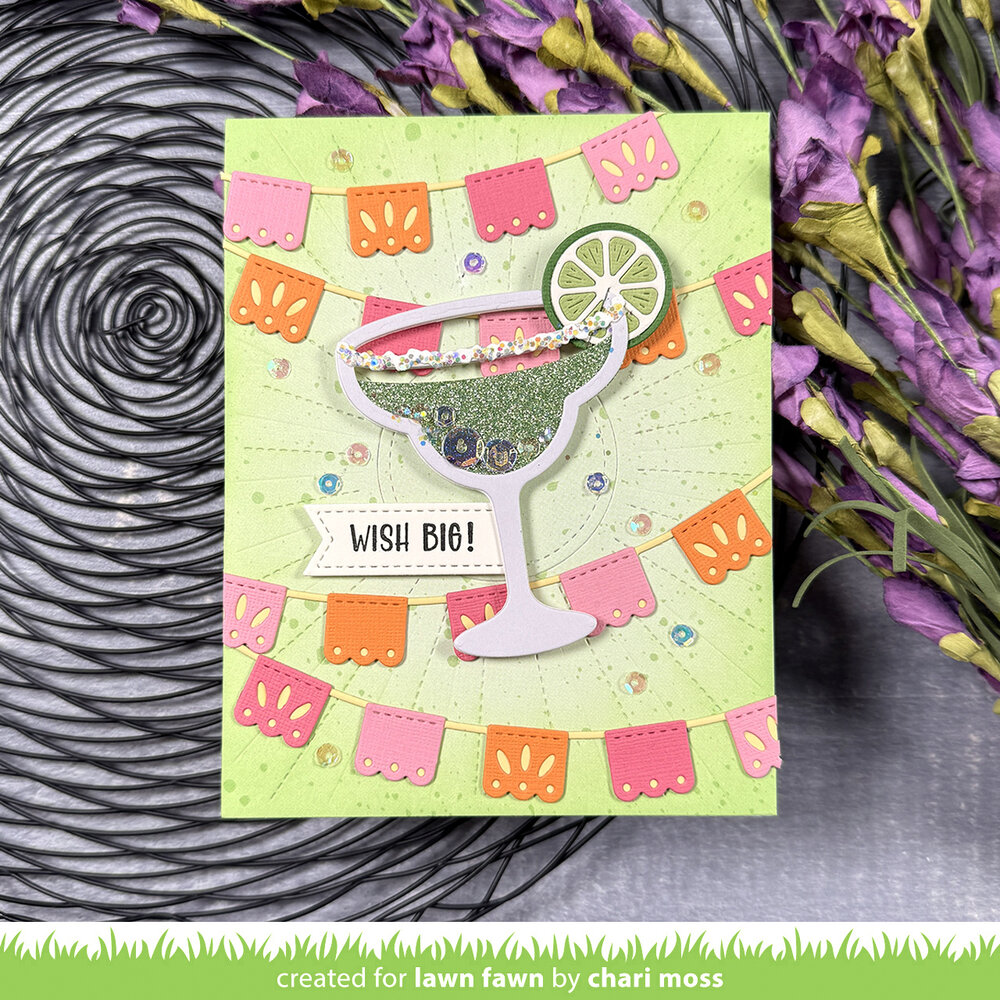 Lawn Fawn Fiesta Banner Border Dies (LF3808)