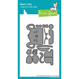 Lawn Fawn Tiny Gift Box Mouse Add-On Dies (LF3809)