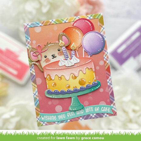 Lawn Fawn Tiny Gift Box Mouse Add-On Dies (LF3809)