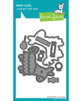 Lawn Fawn Festive Piñata Dies (LF3810) Lawn Fawn Festive Piñata Dies (LF3810)