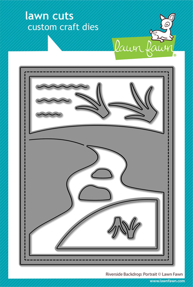 Lawn Fawn Riverside Backdrop Portrait Dies (LF3816) Lawn Fawn Riverside Backdrop Portrait Dies (LF3816)