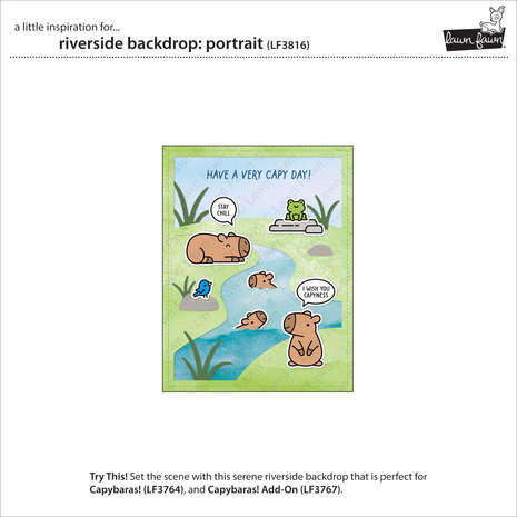 Lawn Fawn Riverside Backdrop Portrait Dies (LF3816) Lawn Fawn Riverside Backdrop Portrait Dies (LF3816)