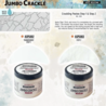 Stamperia Art Stories Texture Paste Jumbo Crackle Transparent Step 1 200ml (ASPS002) Stamperia Art Stories Texture Paste Jumbo Crackle Transparent Step 1 200ml (ASPS002)