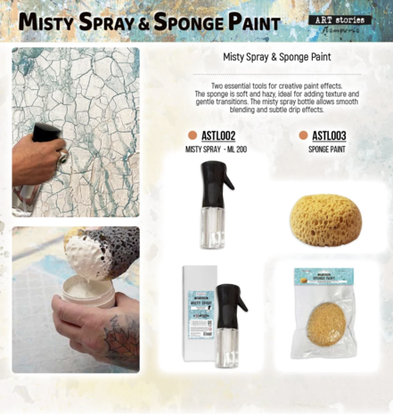 Stamperia Art Stories Sponge Paint (ASTL003) Stamperia Art Stories Sponge Paint (ASTL003)