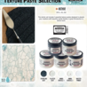 Stamperia Art Stories Texture Paste Selection (5pcs) (ASTX02) Stamperia Art Stories Texture Paste Selection (5pcs) (ASTX02)